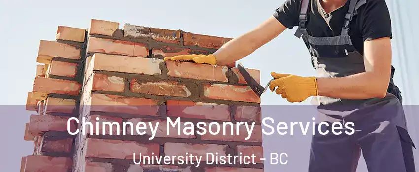  Chimney Masonry Services University District - BC
