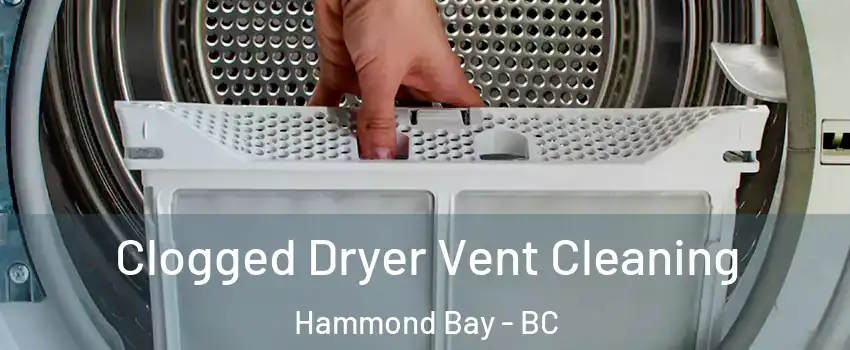  Clogged Dryer Vent Cleaning Hammond Bay - BC