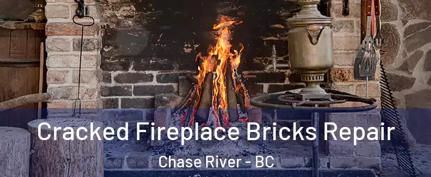  Cracked Fireplace Bricks Repair Chase River - BC