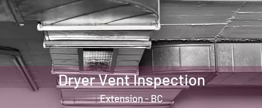  Dryer Vent Inspection Extension - BC