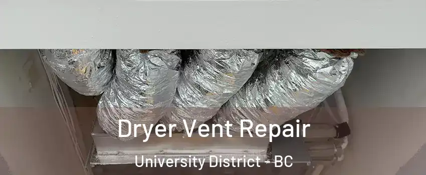  Dryer Vent Repair University District - BC