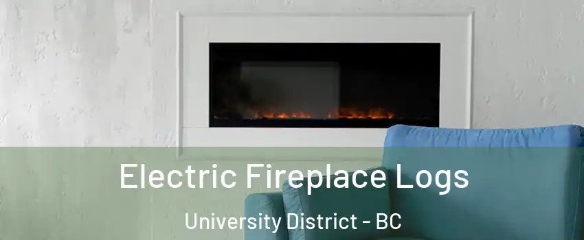 Electric Fireplace Logs University District - BC
