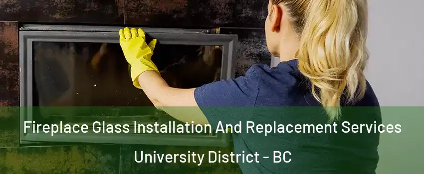  Fireplace Glass Installation And Replacement Services University District - BC