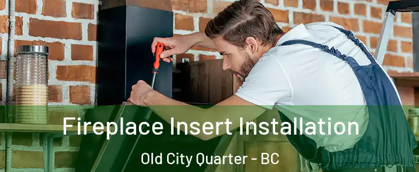  Fireplace Insert Installation Old City Quarter - BC