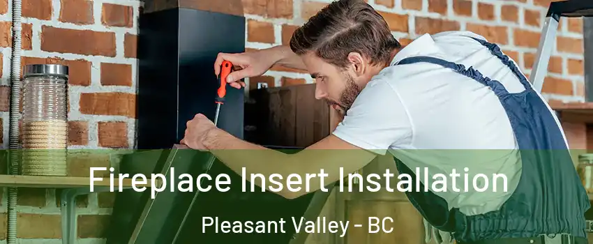  Fireplace Insert Installation Pleasant Valley - BC