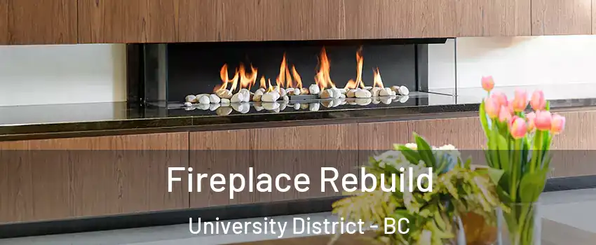  Fireplace Rebuild University District - BC