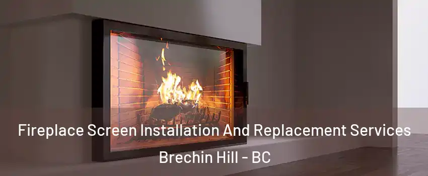 Fireplace Screen Installation And Replacement Services Brechin Hill - BC