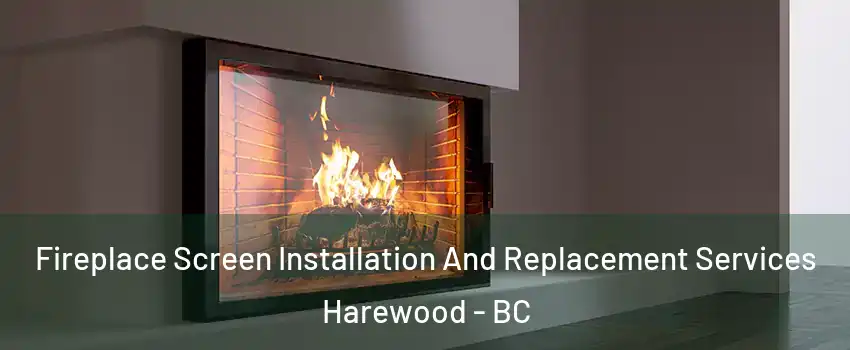Fireplace Screen Installation And Replacement Services Harewood - BC