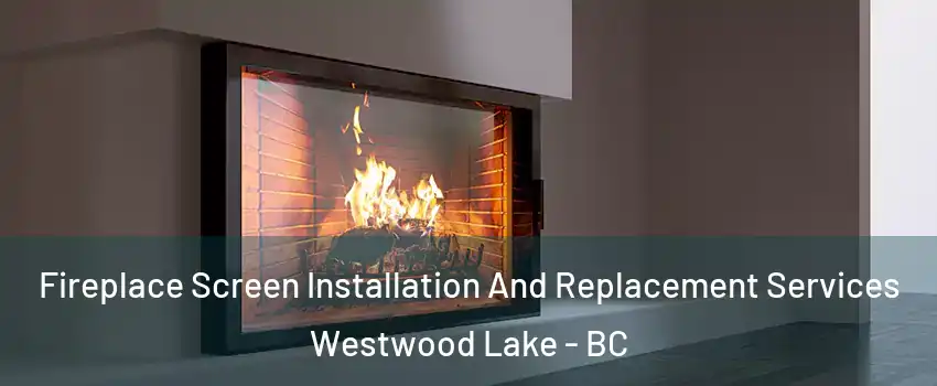 Fireplace Screen Installation And Replacement Services Westwood Lake - BC