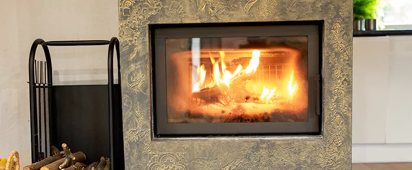 Decorative Electric Fireplace Installation in Dover Bay, BC