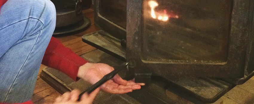 Gas Fireplace Inspection in Dover Bay, British Columbia