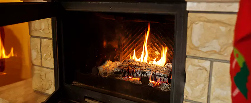 Gas Fireplace Ember Bed Design Services in Dover Bay, British Columbia