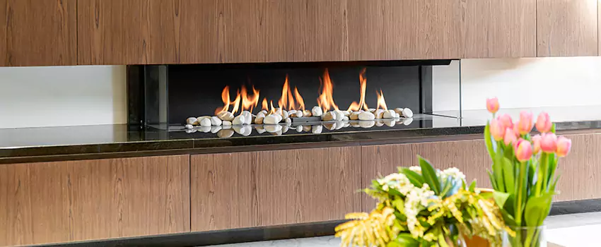 Outdoor Modern Fireplace Renovation Services in Dover Bay, BC