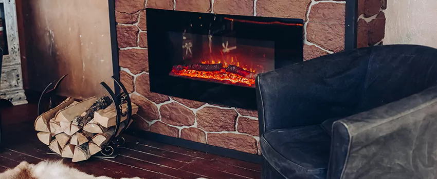 New Indoor Fireplace Installation in Dover Bay, British Columbia