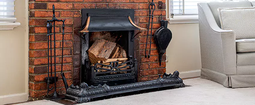 Vintage-style Fireplace Redesign in Dover Bay, British Columbia