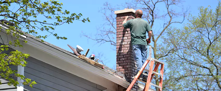 Chimney Crown Repair in Dover Bay, British Columbia