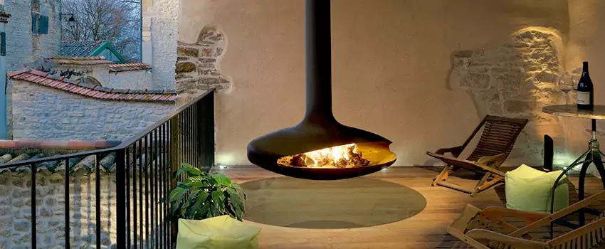 Bioethanol Hanging Fireplace Installation Services in Dover Bay, BC