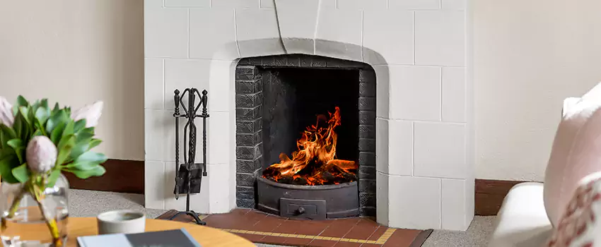 Old Fireplace Redesign and Inspection in Dover Bay, British Columbia