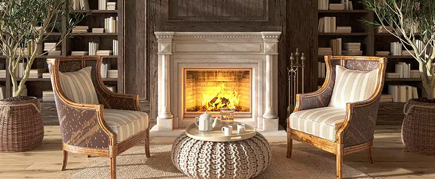 Superior Open-Hearth Wood Fireplaces in Dover Bay, British Columbia
