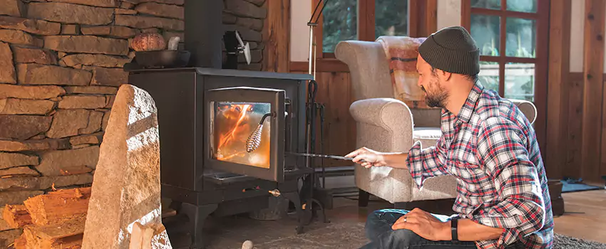 Wood Stove Stone Chimneys Installation Services in Dover Bay, BC