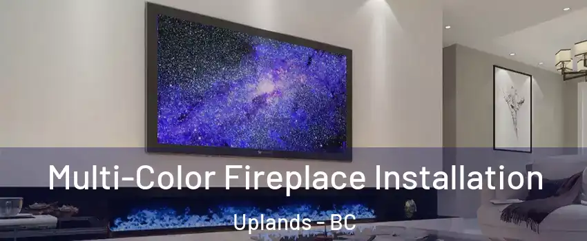  Multi-Color Fireplace Installation Uplands - BC
