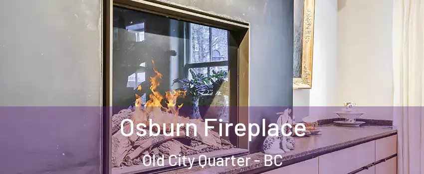  Osburn Fireplace Old City Quarter - BC