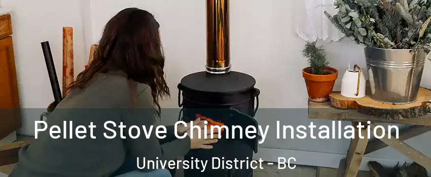  Pellet Stove Chimney Installation University District - BC