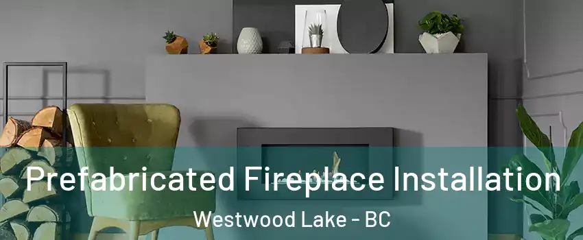  Prefabricated Fireplace Installation Westwood Lake - BC