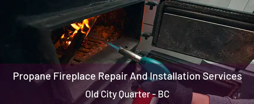Propane Fireplace Repair And Installation Services Old City Quarter - BC