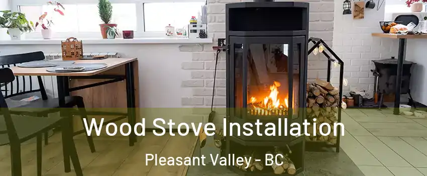  Wood Stove Installation Pleasant Valley - BC